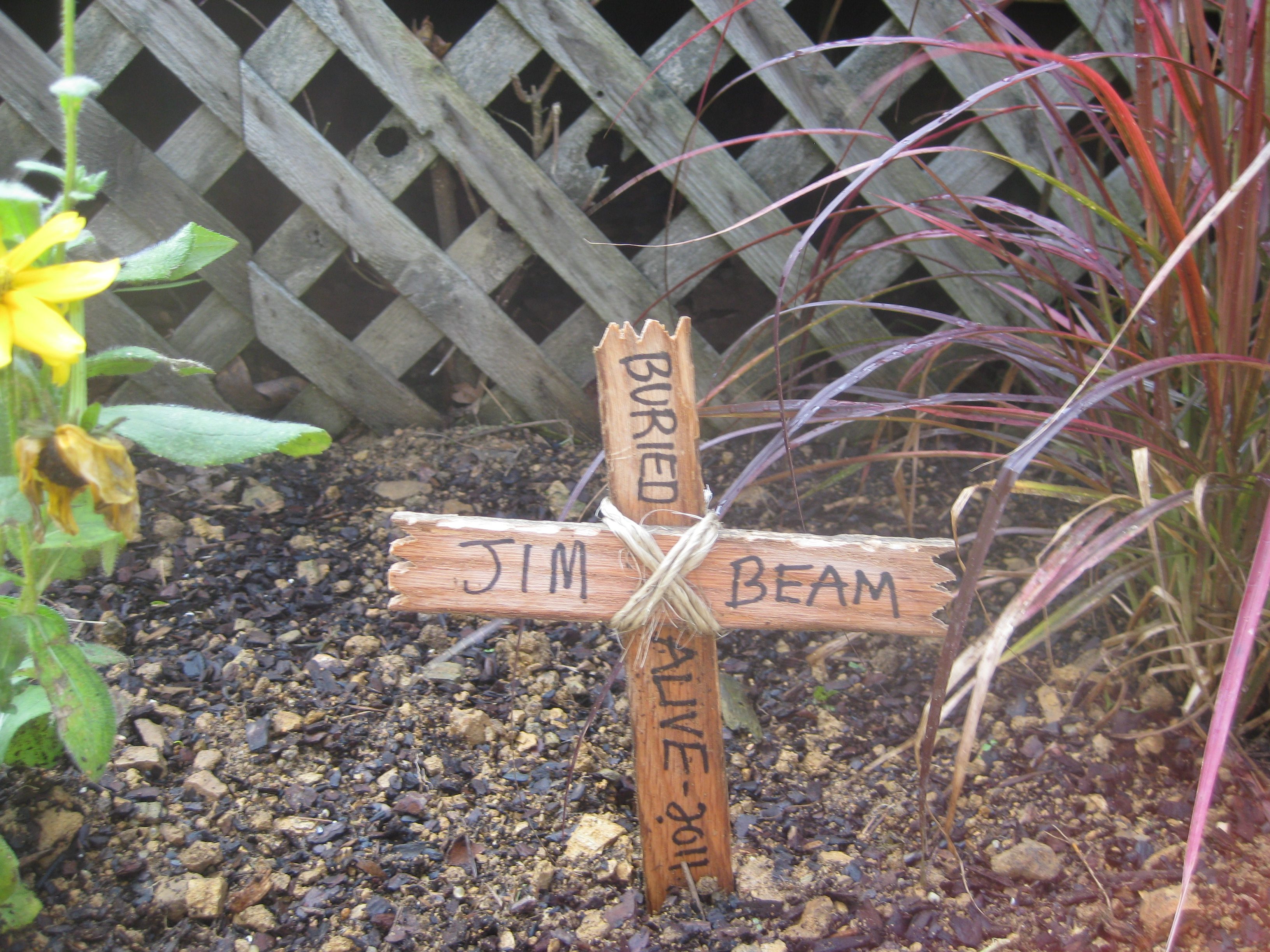 Jim Beam's Grave